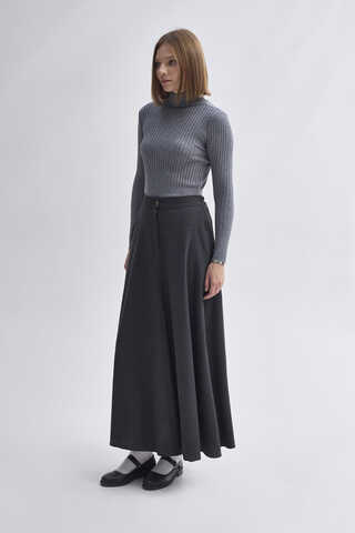 A-Line Skirt Anthracite - 7