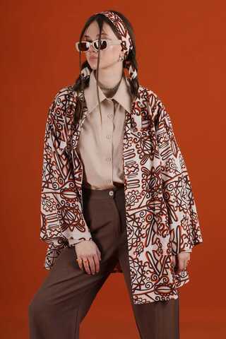 Aden Kimono Suit Orange - 2