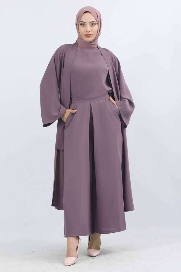 Aisha Triple Suit Lilac - 2