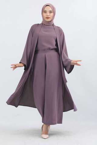 Aisha Triple Suit Lilac - 3