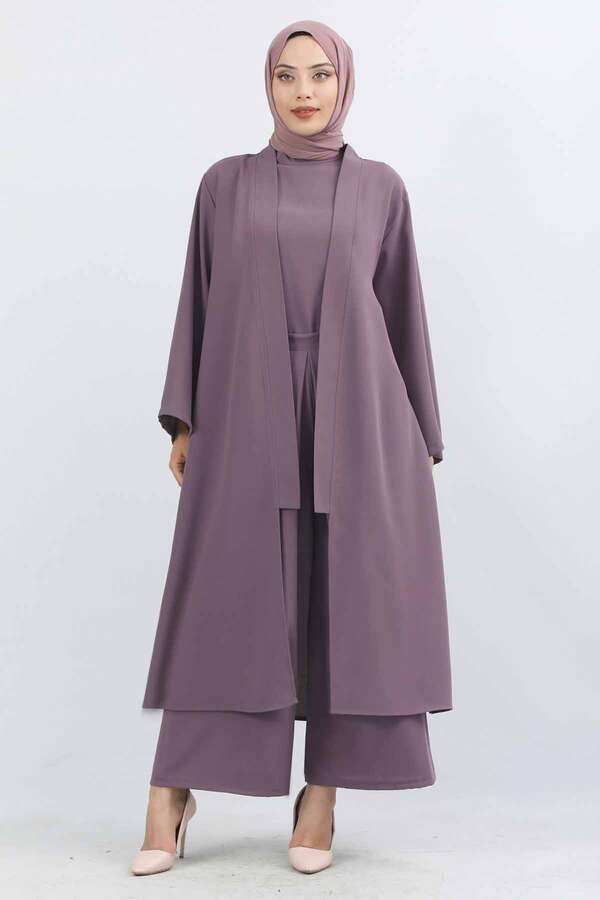Aisha Triple Suit Lilac - 1