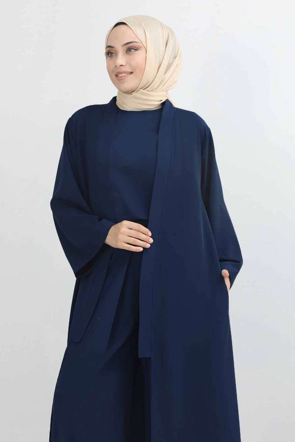 Aisha Üçlü Takım Lacivert - 4