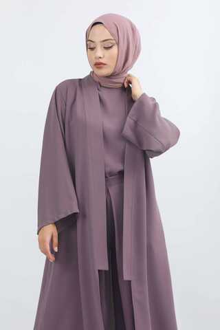 Aisha Üçlü Takım Lila - 4
