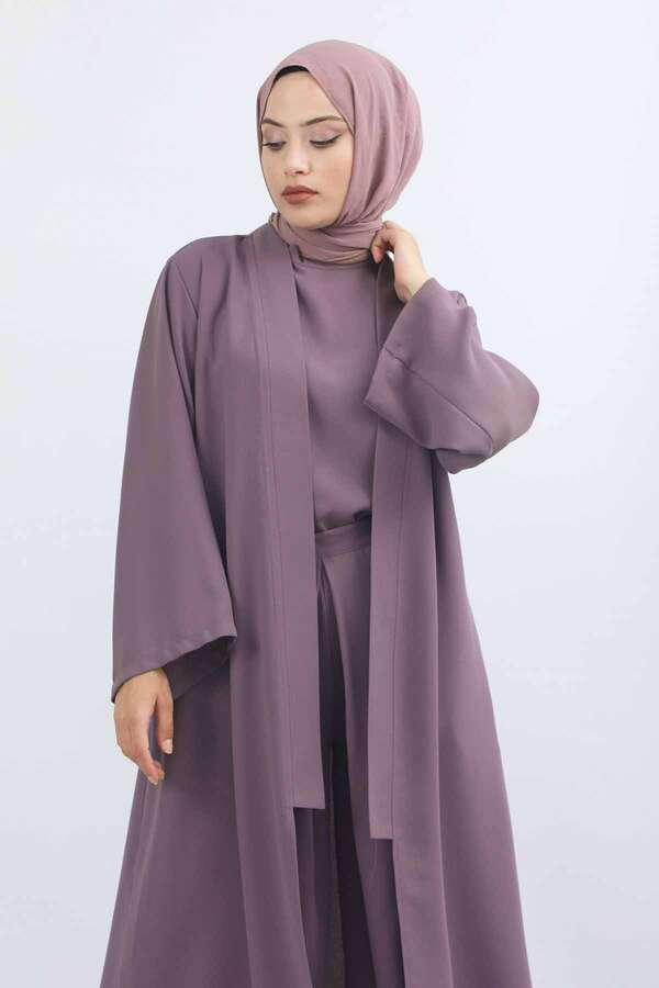 Aisha Üçlü Takım Lila - 4
