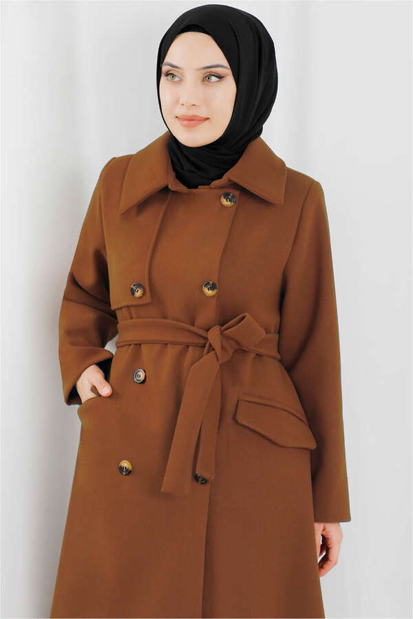 Asimetrik Kaşe Kaban Taba