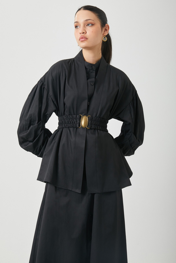 Balon Kol Jile Takım Siyah - 5