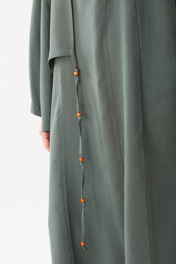 Beaded Jilbab Set Petrol - 10