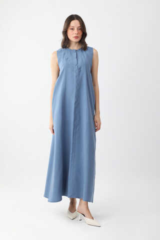 Boncuklu Jile Takım İndigo - 6