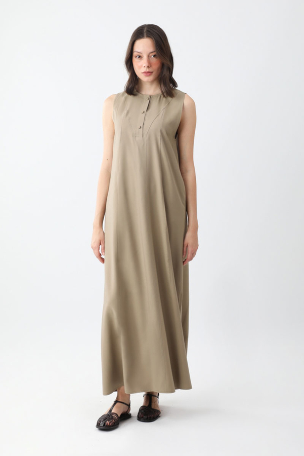 Boncuklu Jile Takım Vizon - 4