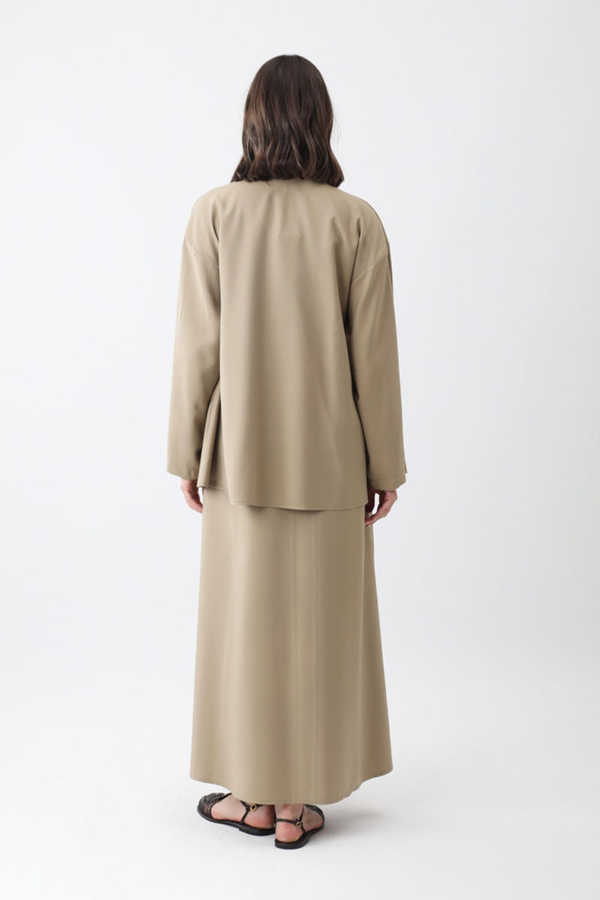 Boncuklu Jile Takım Vizon - 8