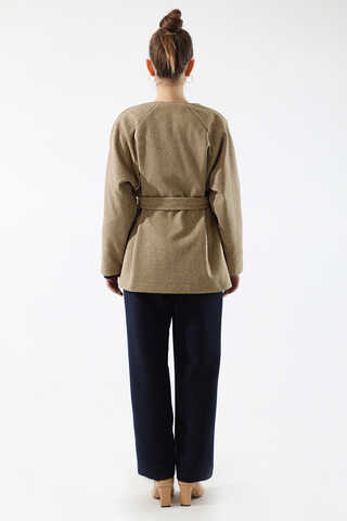 Cachet Short Jacket Camel - 6