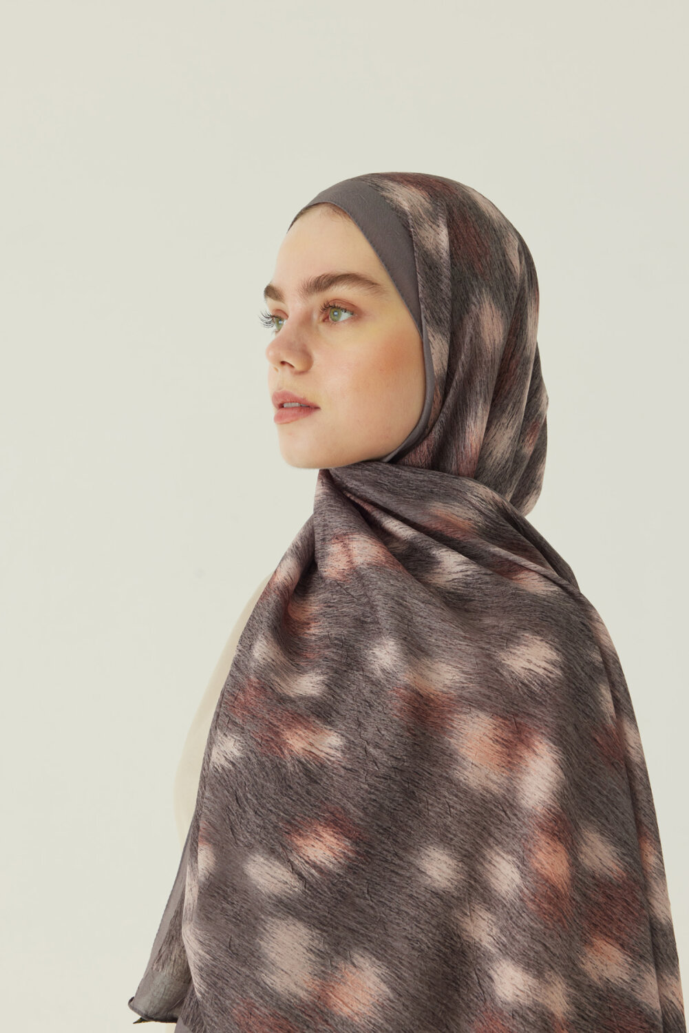 Ceylan Desen Bambu Şal Toprak - 2