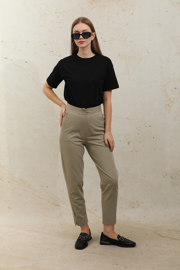 Cigarette Trousers Mink
