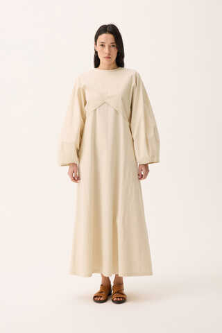 Croplu Elbise Takım Taş - 17