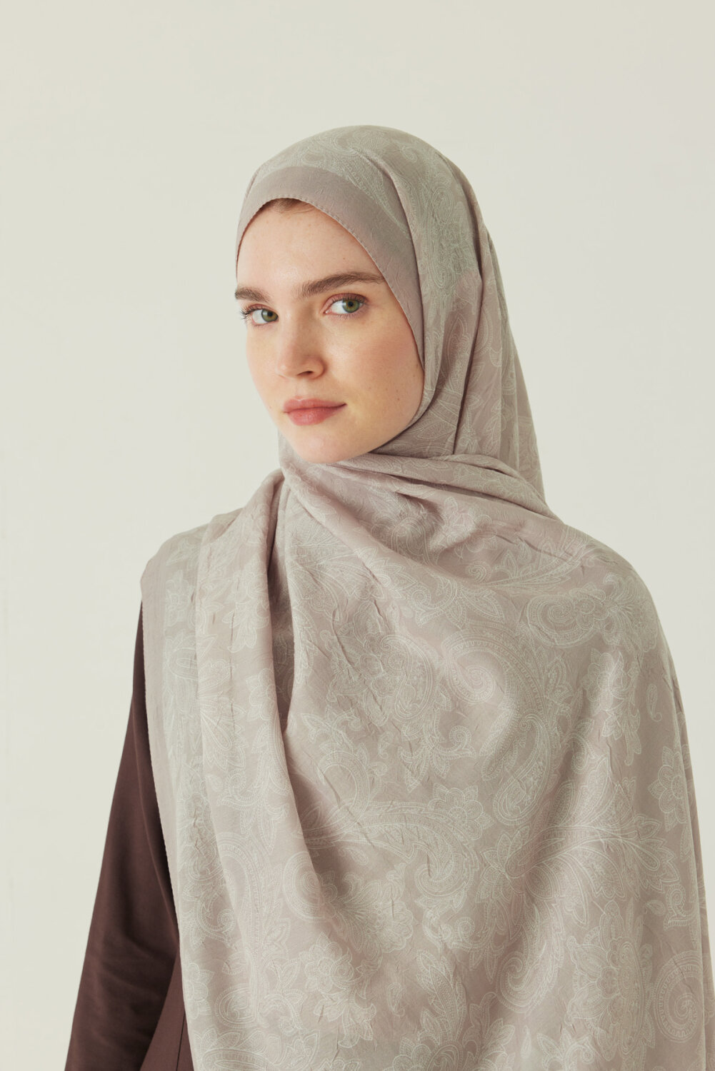 Desenli Bambu Şal Taş 