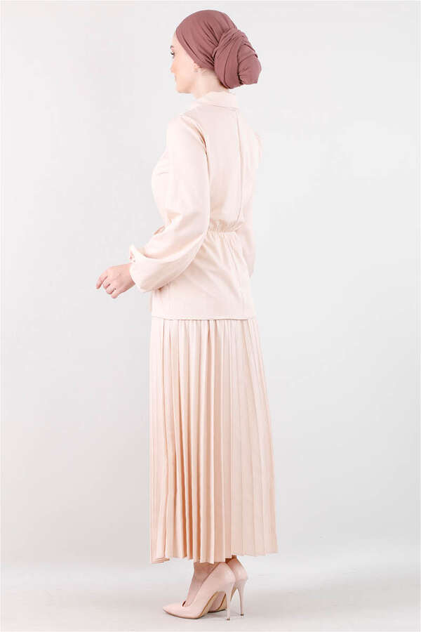 Elegant Etek Takım Bej