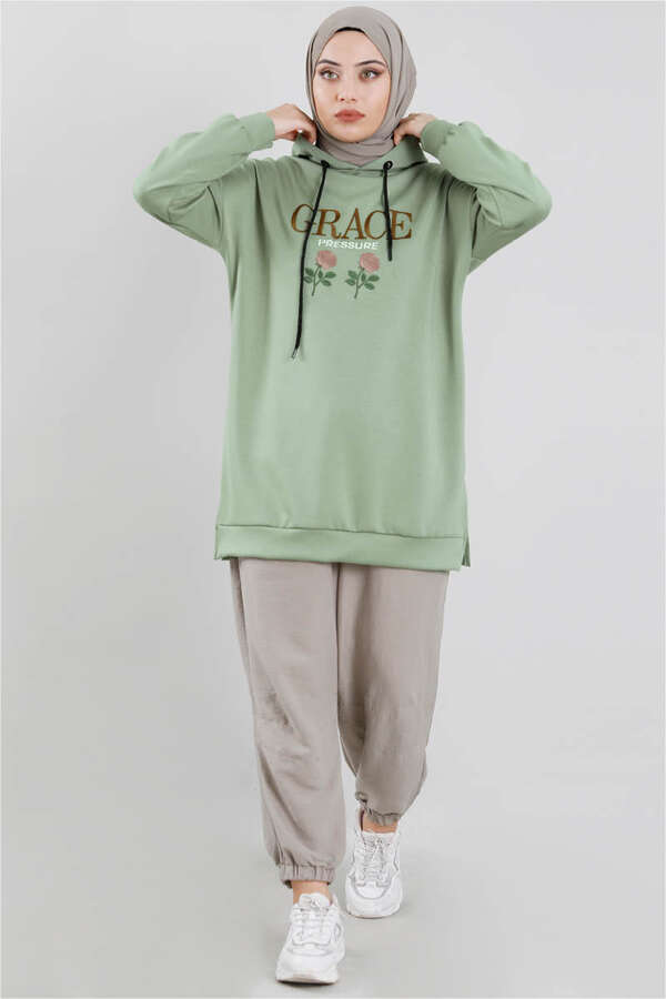 Grace Sweat Yeşil