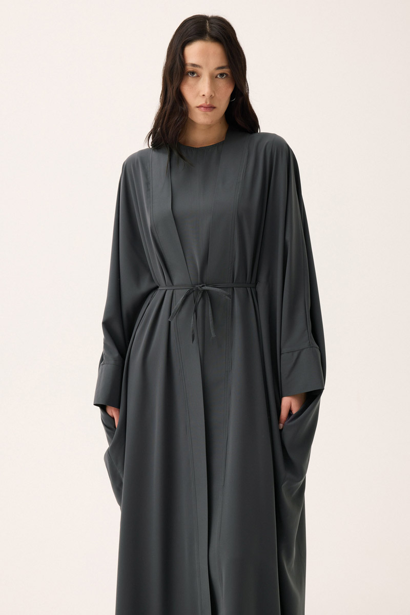Hayal Abaya Takım Füme