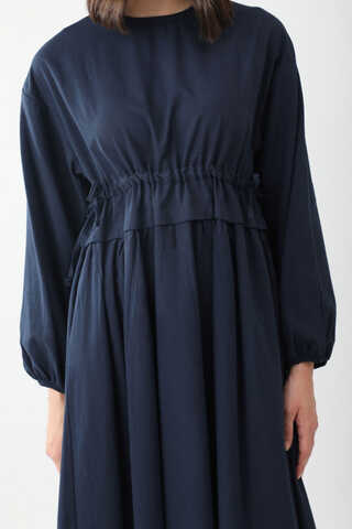 Iynem Linen Dress Navy Blue - 7