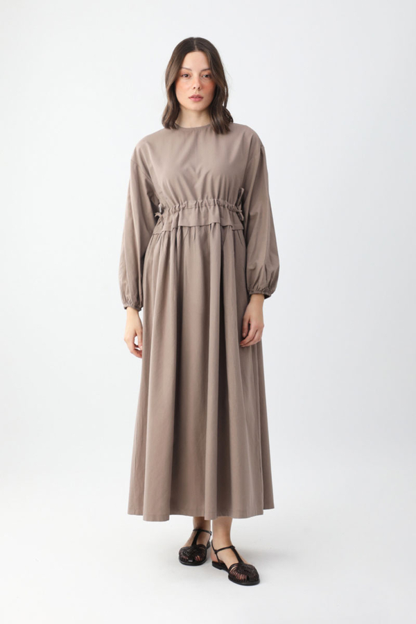 Iynem Linen Dress Vizon - 7
