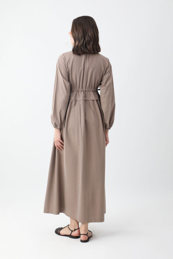 Iynem Linen Dress Vizon - 11