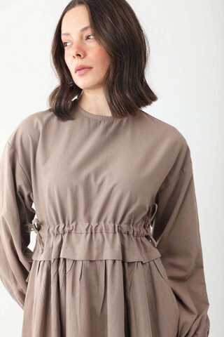 Iynem Linen Dress Vizon - 8