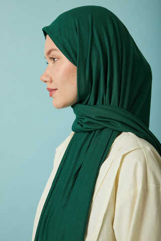 Jersey Scarf Emerald - 2