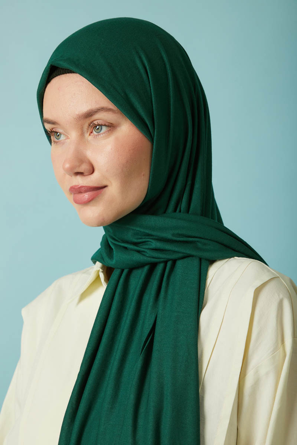 Jersey Scarf Emerald - 5