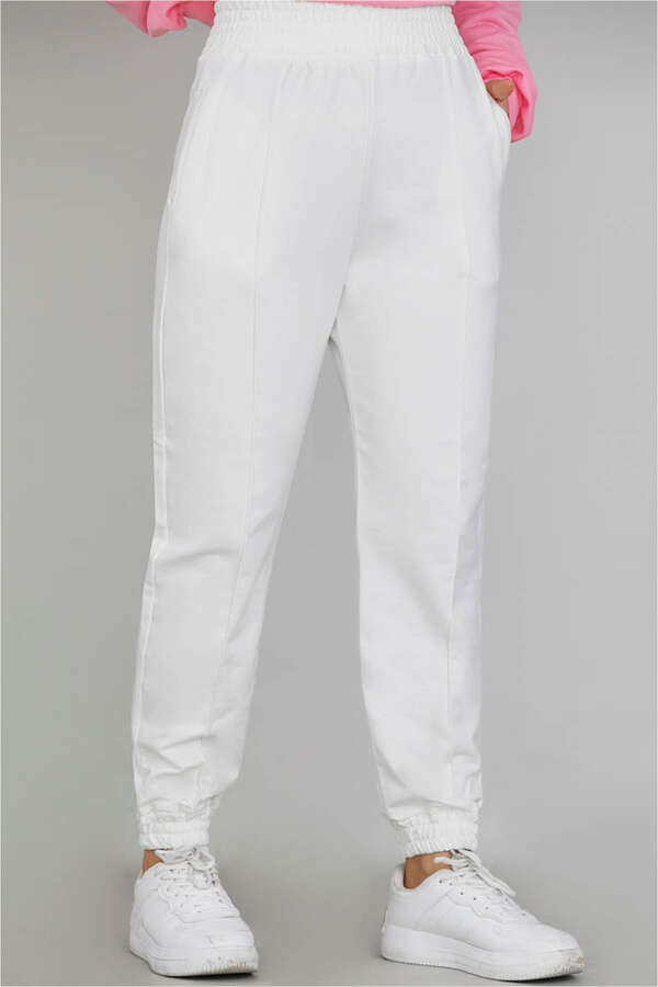 Jogger Eşofman Ekru