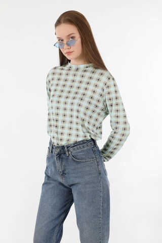 Karışık Desenli Body Mint - 1