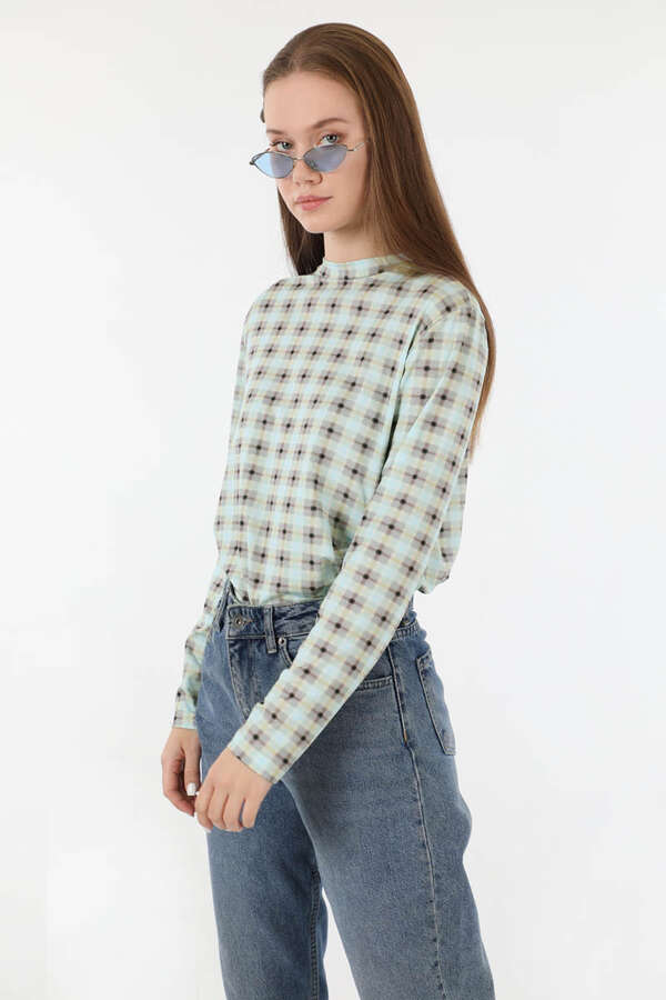 Karışık Desenli Body Mint - 3