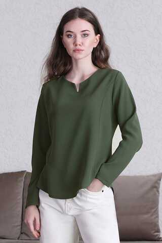 Klasik Bluz Yeşil - Thumbnail