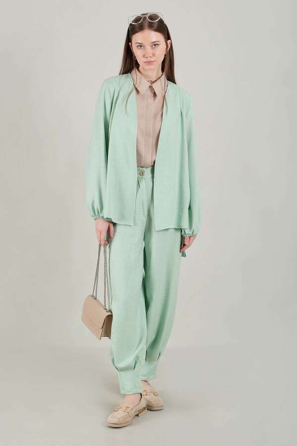 Zulays - Klasik Kimono Takım Mint