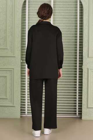 Lara Jacket Pants Suit Black - 4