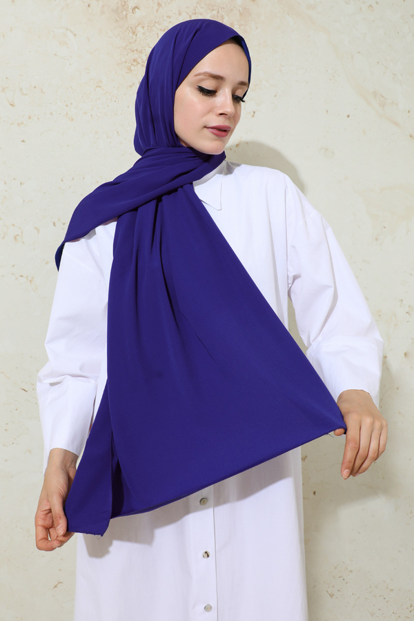 Medine İpeği Şal Saks - 4
