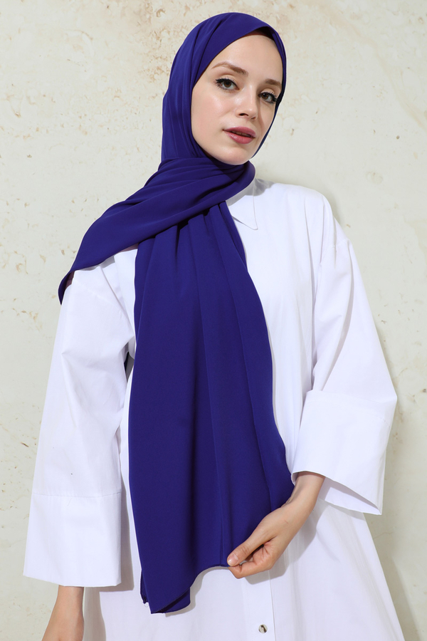 Medine İpeği Şal Saks - 1