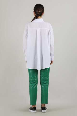 Oversize Pocket Shirt White - 5