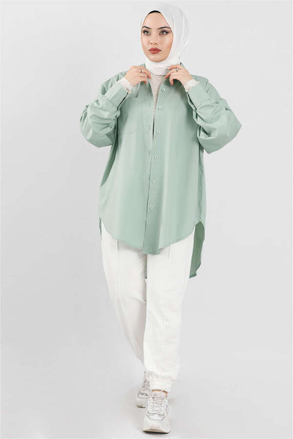 Oversize Shirt Mint - 3