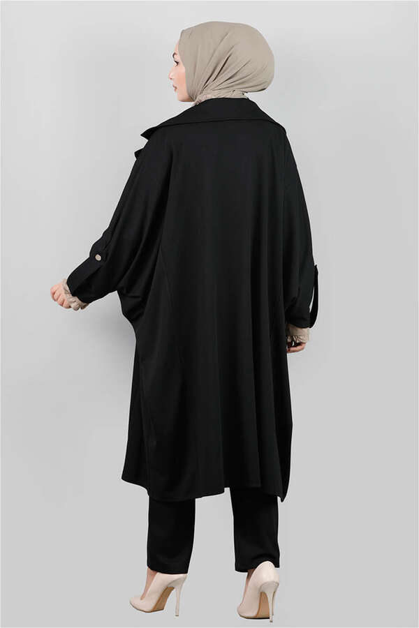 Oversize Takım Siyah