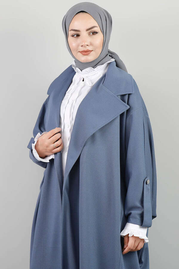 Oversize Takım Mavi