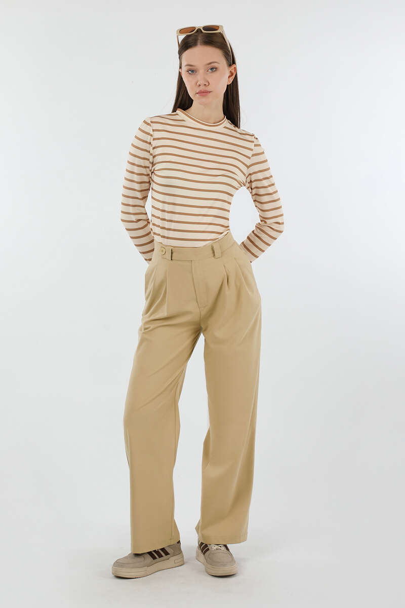 Pallazzo Trouser in Camel