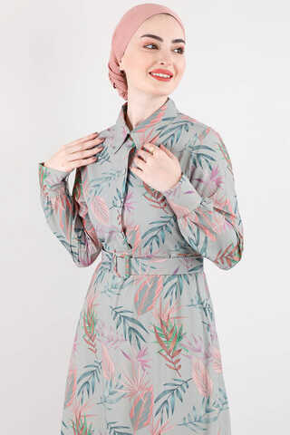 Patterned Dress Mint - 3