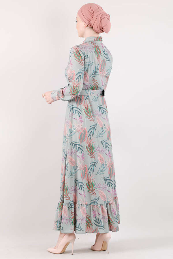 Patterned Dress Mint - 5