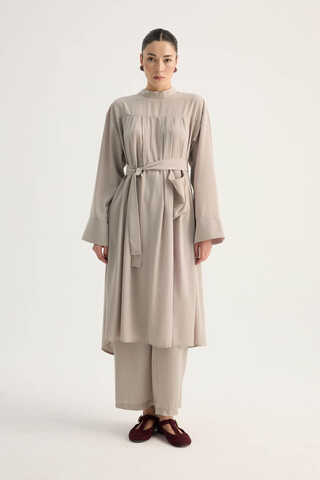 Pileli Tunik Takım Taş - 2