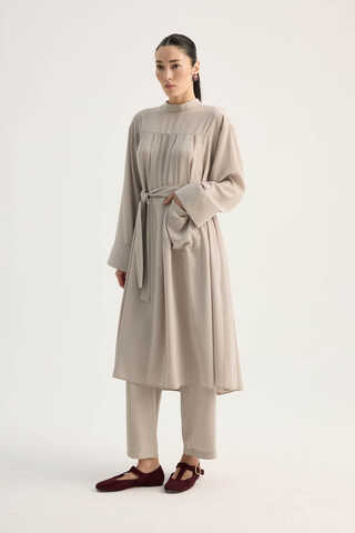 Pileli Tunik Takım Taş - 7