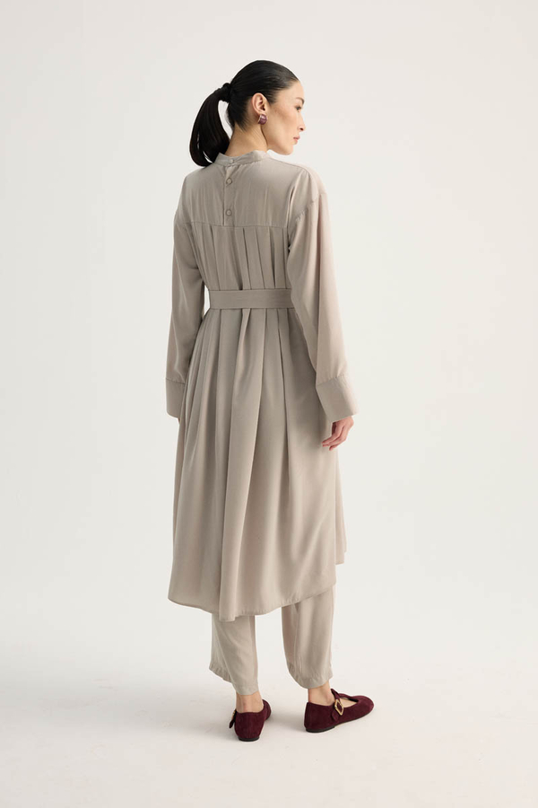 Pileli Tunik Takım Taş - 15