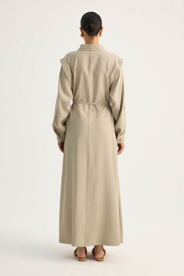 Polo Yaka Elbise Taş - 12