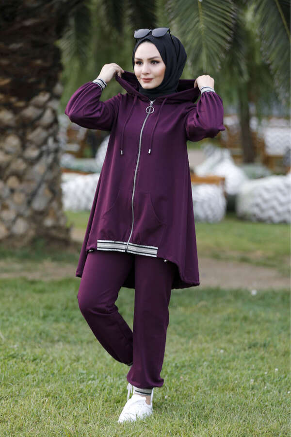 Ribana Eşofman Mor