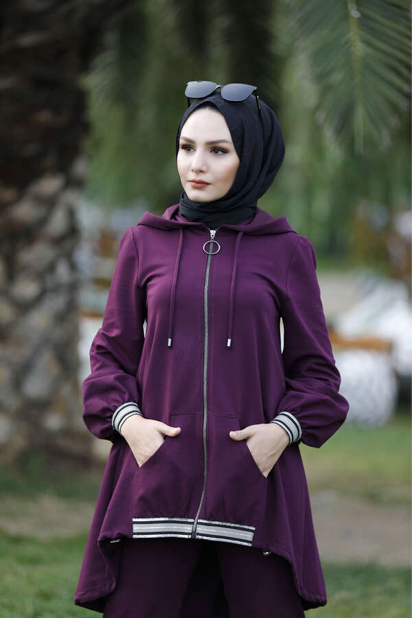 Ribana Eşofman Mor
