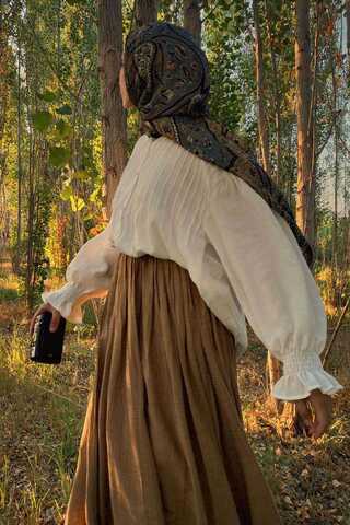 Ribbed Voile Shirt White - 2